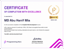 Programming Hero Certificate Thumbnail